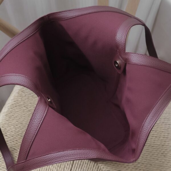 Origami Tote in Burgundy Blossom - Image 3